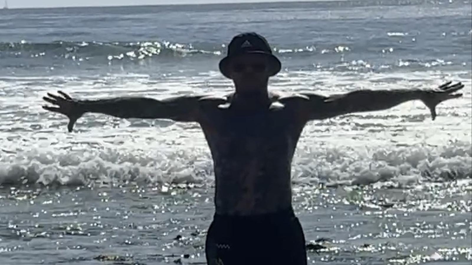 Shaun Anderson practicing KCJK Korean breathwork at Laguna Beach